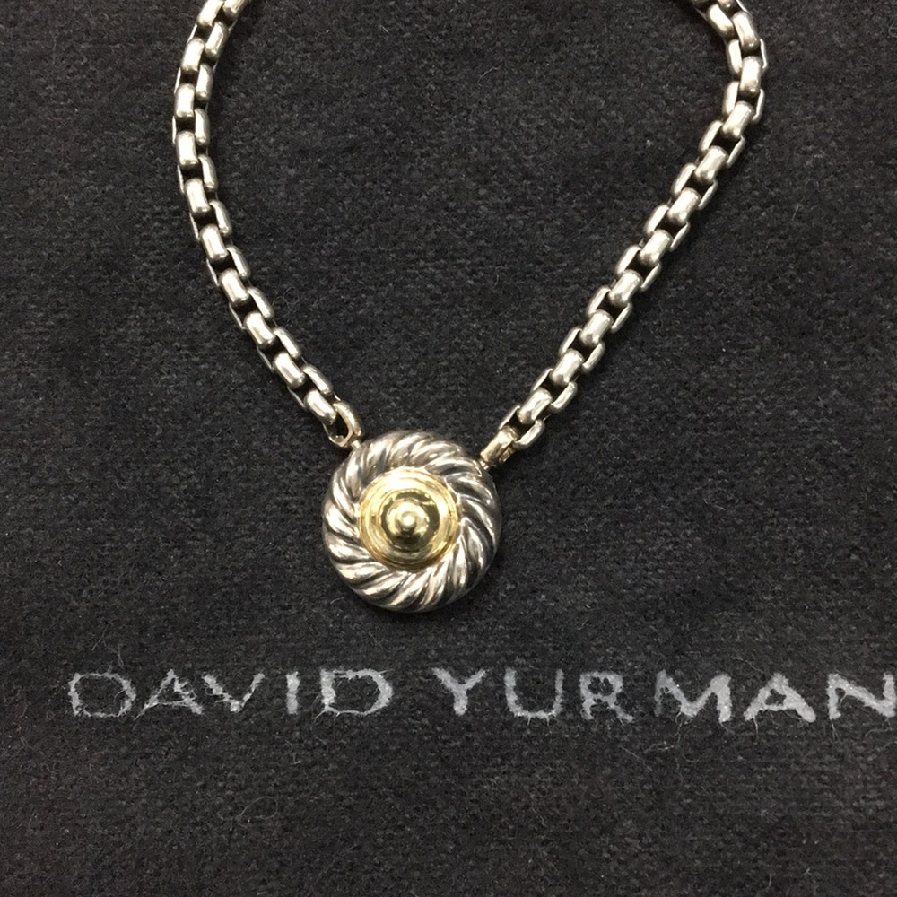 Sale FIRM😀AuthDavid Yurman Gold Cookie neck 16 in